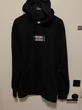 Crooks & Castles Black Embroidered Core Logo Pullover Hoodie